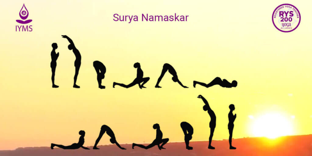 Surya Namaskar or Sun Salutation